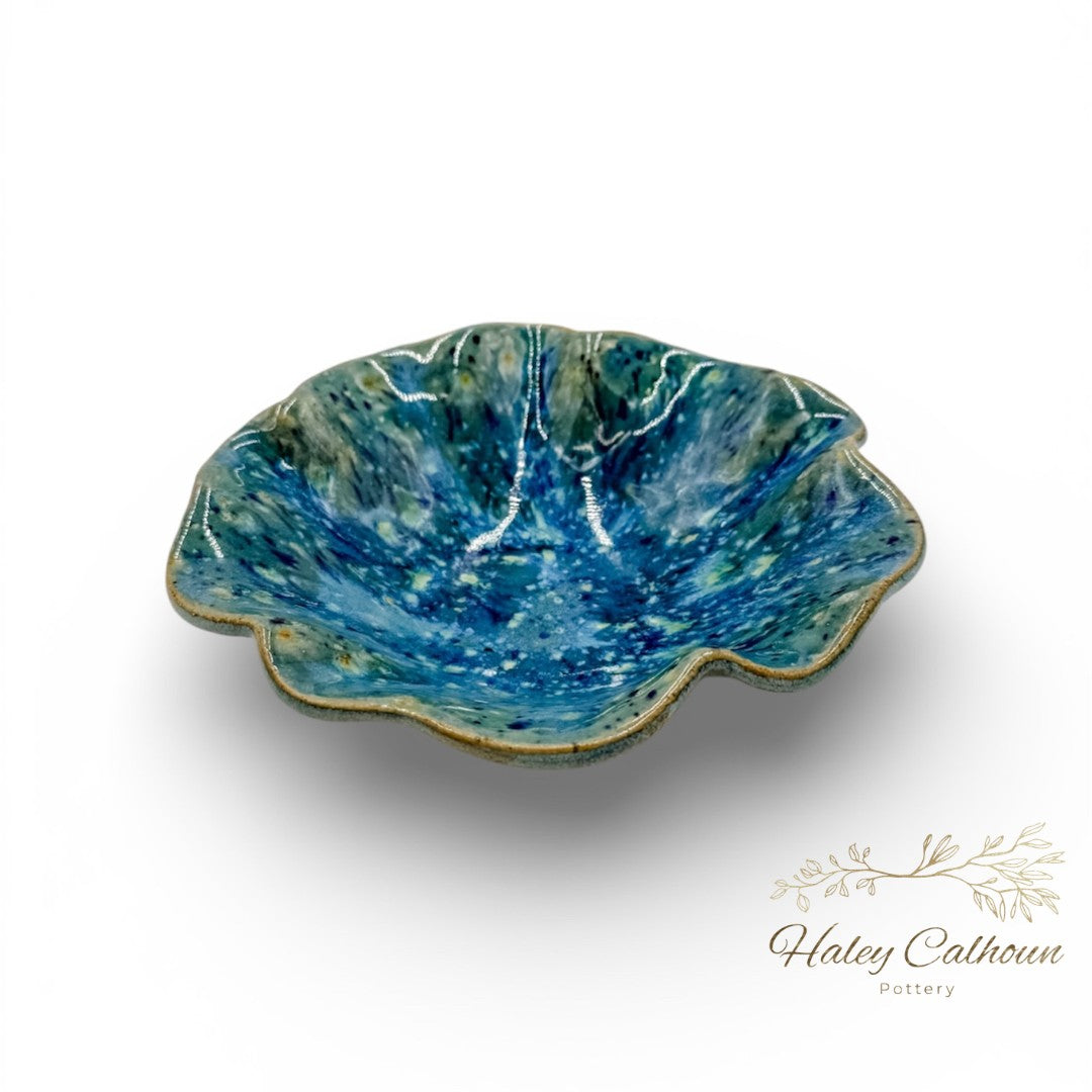 Blue Ice Small Round Bowl