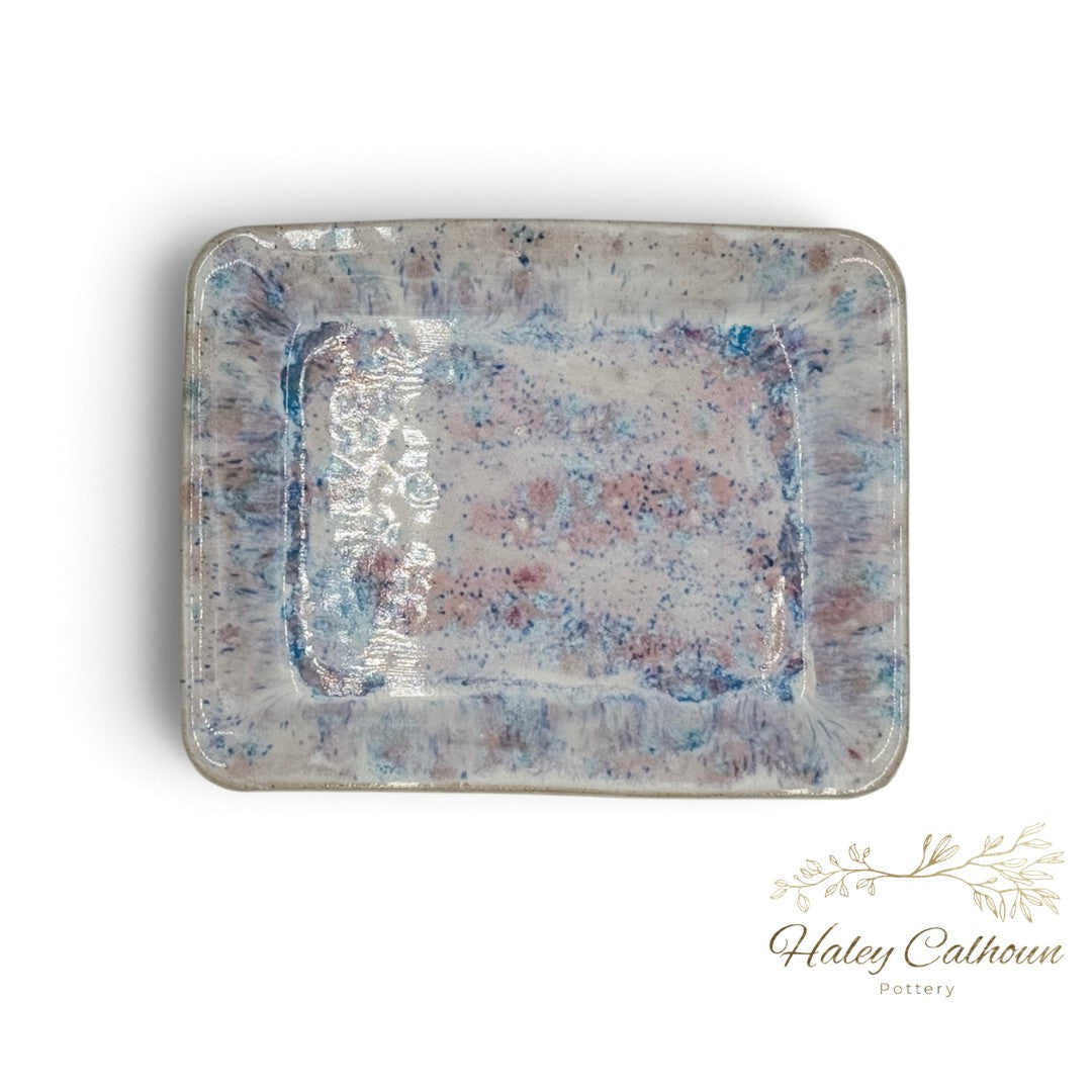 Purple Rain Small Rectangular Platter
