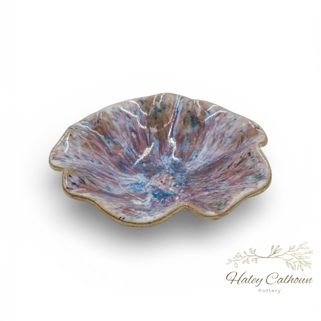 Purple Rain Small Round Bowl