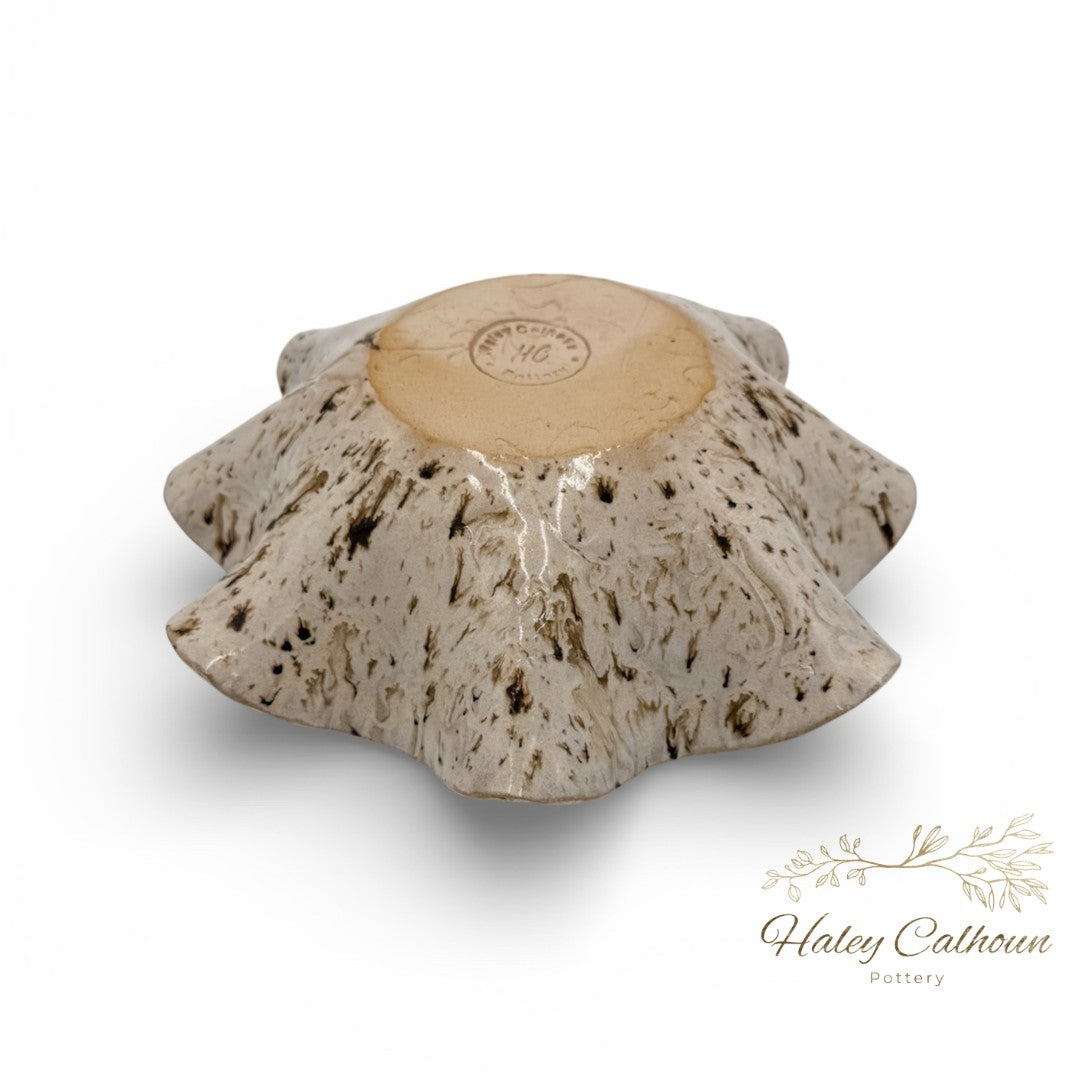 Woodland Scalloped Bowl