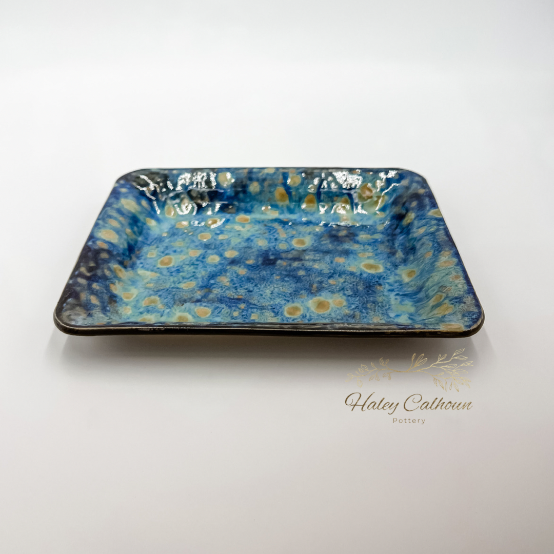 Blue Sky Rectangular Platter