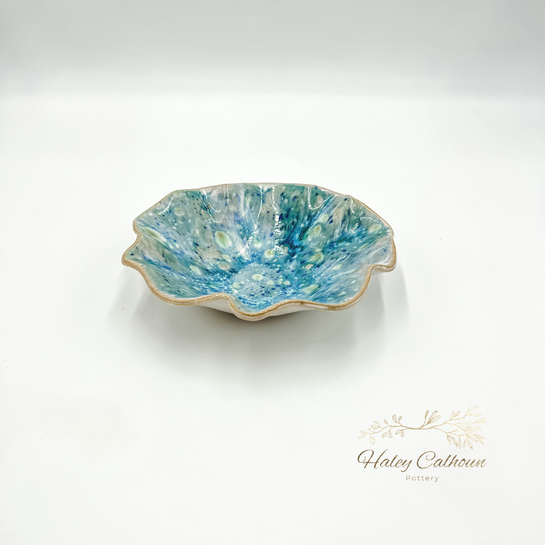 Peacock Small Round Bowl