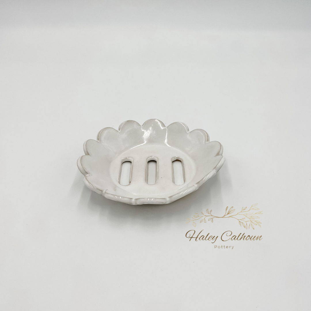 Scalloped Soap Dish