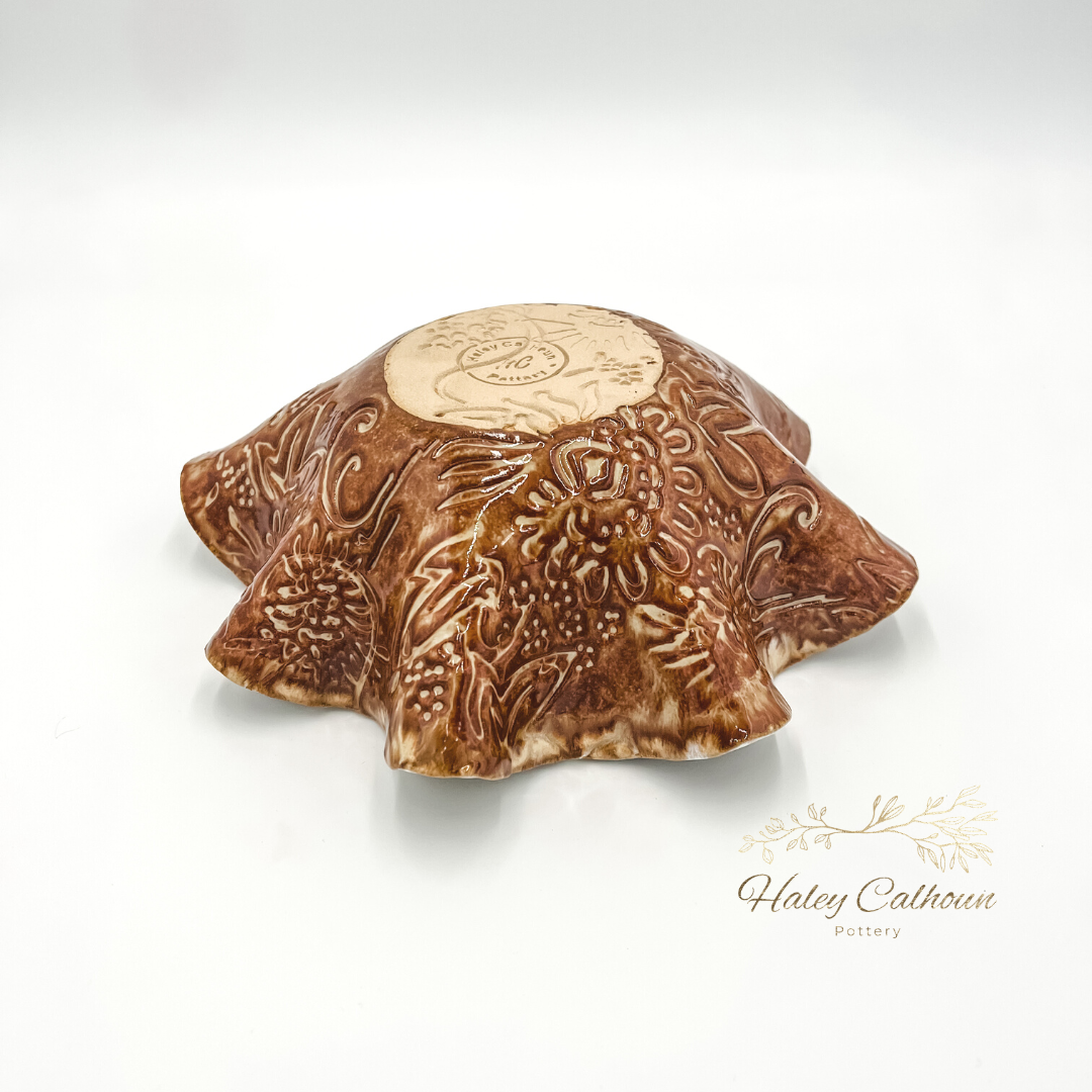 Hot Chowder Scalloped Bowl