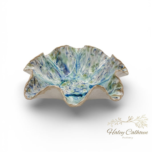 Bluebell Scalloped Bowl