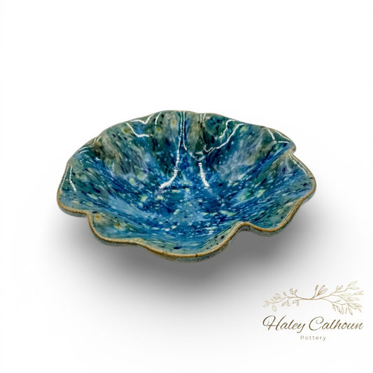 Blue Ice Small Round Bowl