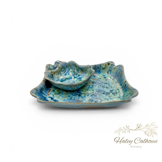 Cyan Chip and Dip Set