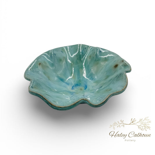 Hibiscus Small Round Bowl