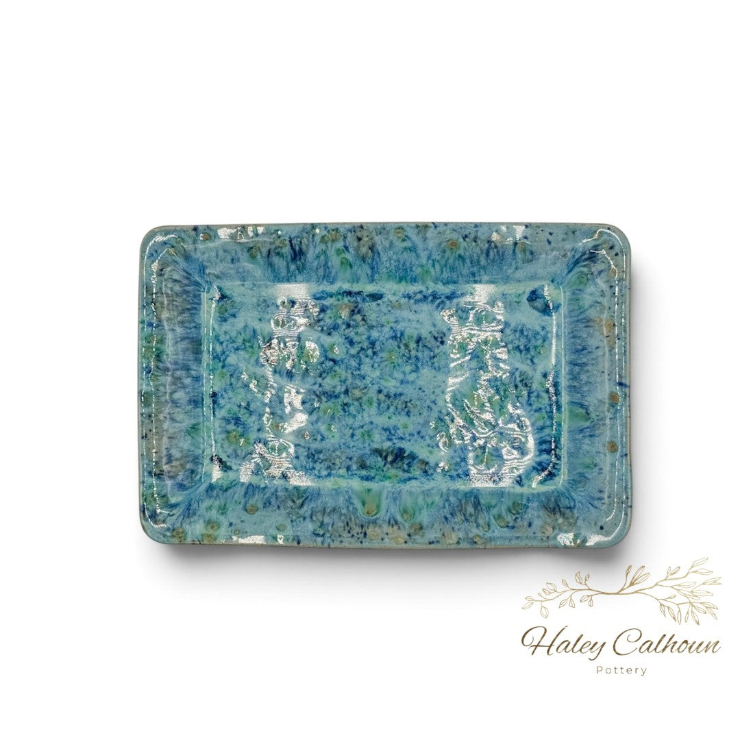 Hydrangea Large Rectangular Platter
