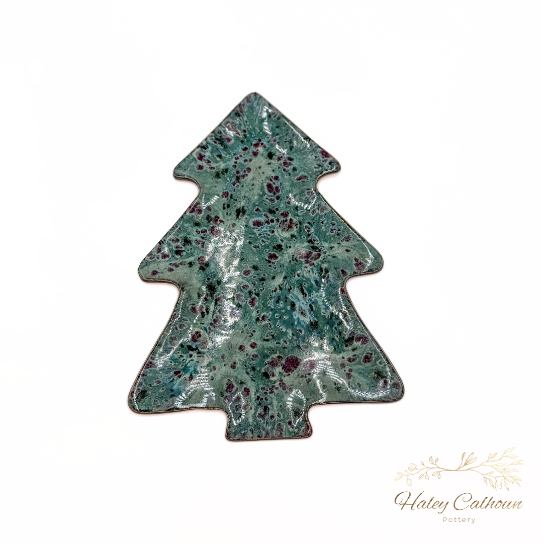 Christmas Tree Platter