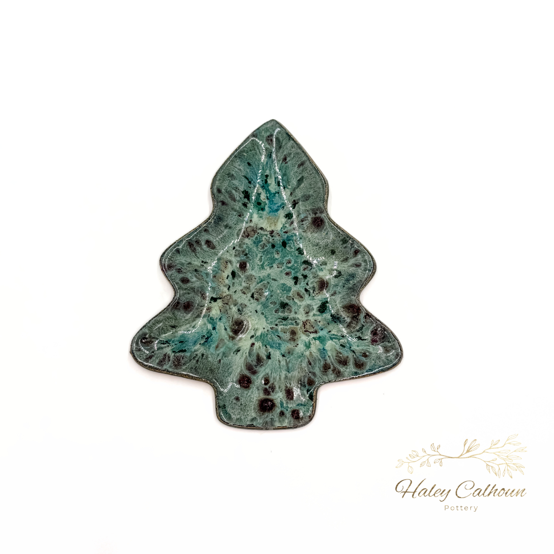 Christmas Tree Platter
