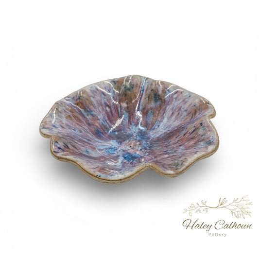 Purple Rain Small Round Bowl