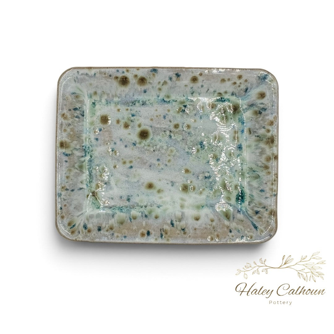 Spring Bloom Small Rectangular Platter