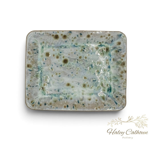 Spring Bloom Small Rectangular Platter