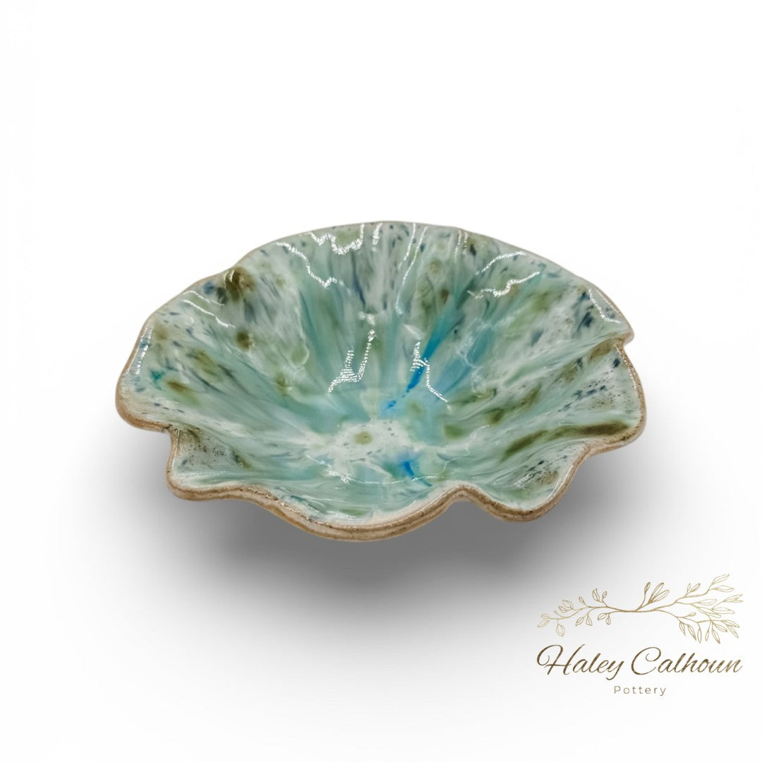 Spring Rain Small Round Bowl