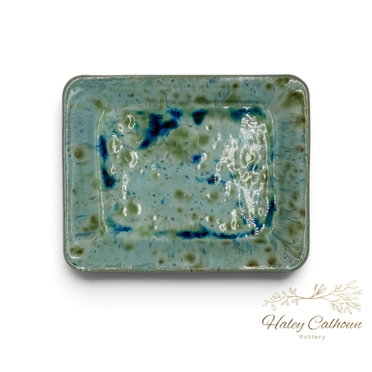 Hibiscus Small Rectangular Platter