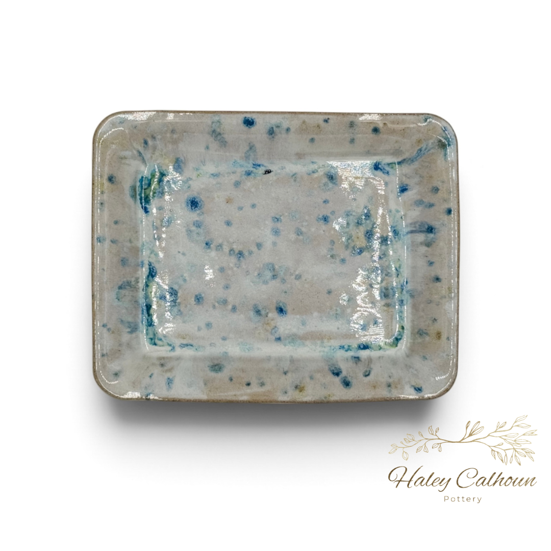 Iris Small Rectangular Platter