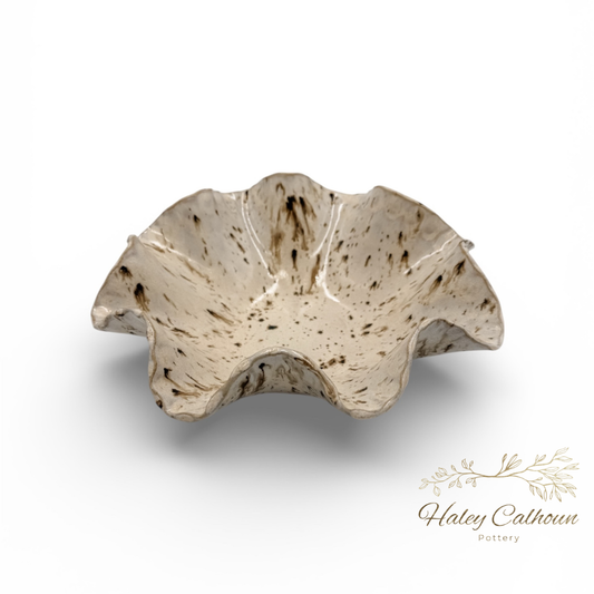Woodland Scalloped Bowl