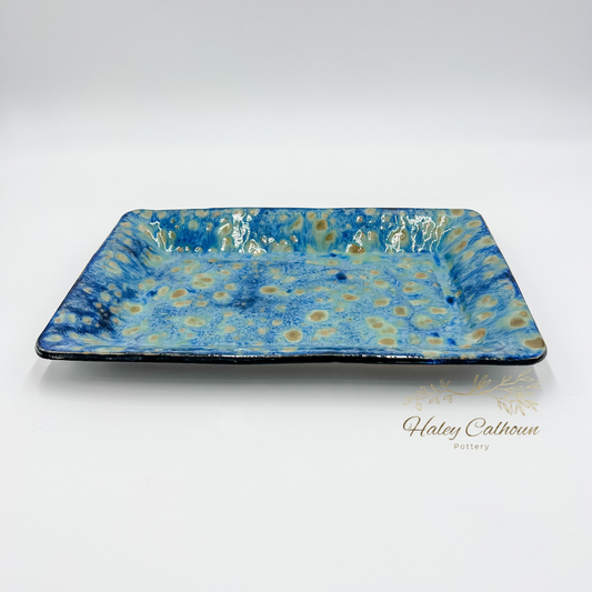 Blue Sky Rectangular Platter