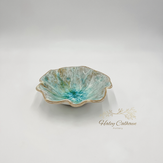 Meadow Green Small Round Bowl